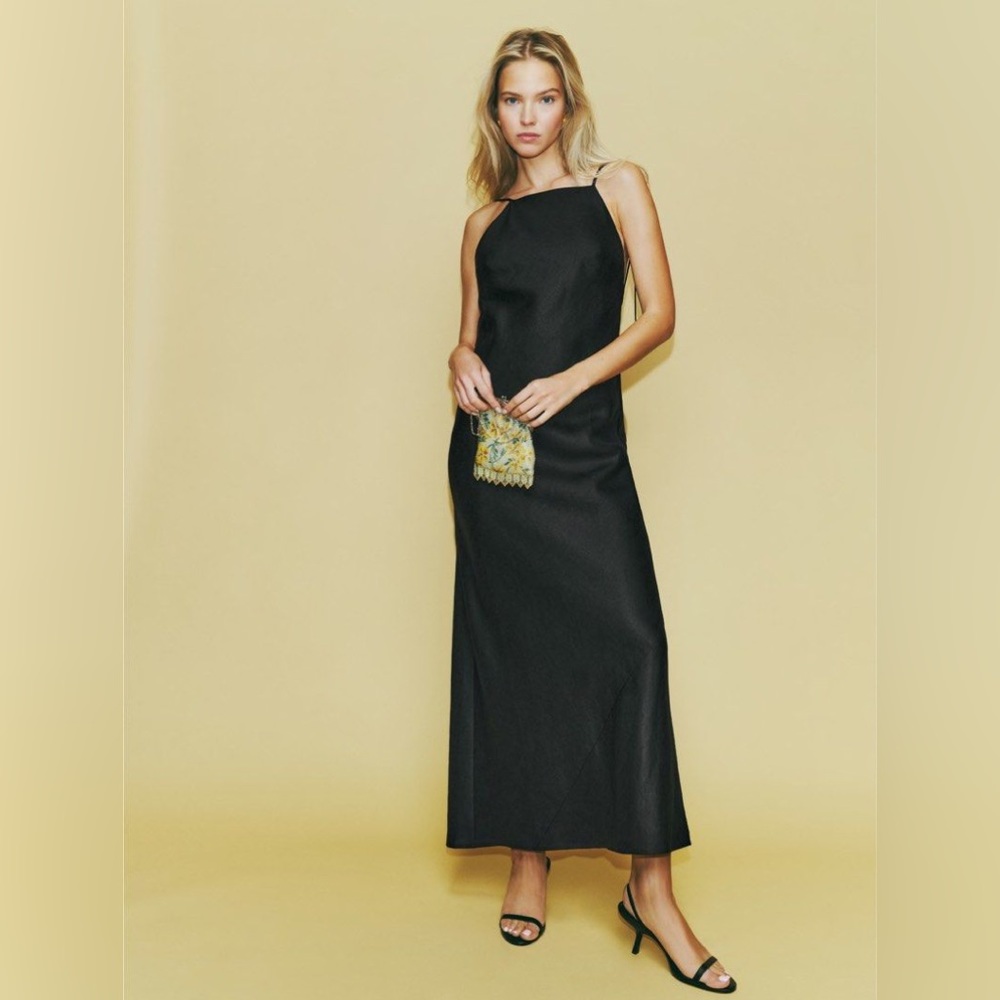 Reformation Selia Linen Dress